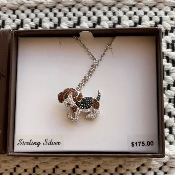 Beagle Sterling Necklace Animal Planet - Picture 2 of 4